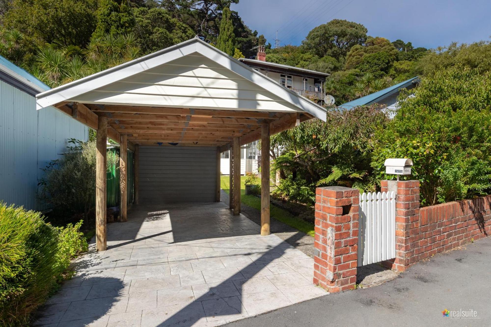 Peaceful & Private City Cottage With Carparks Wellington Exteriör bild