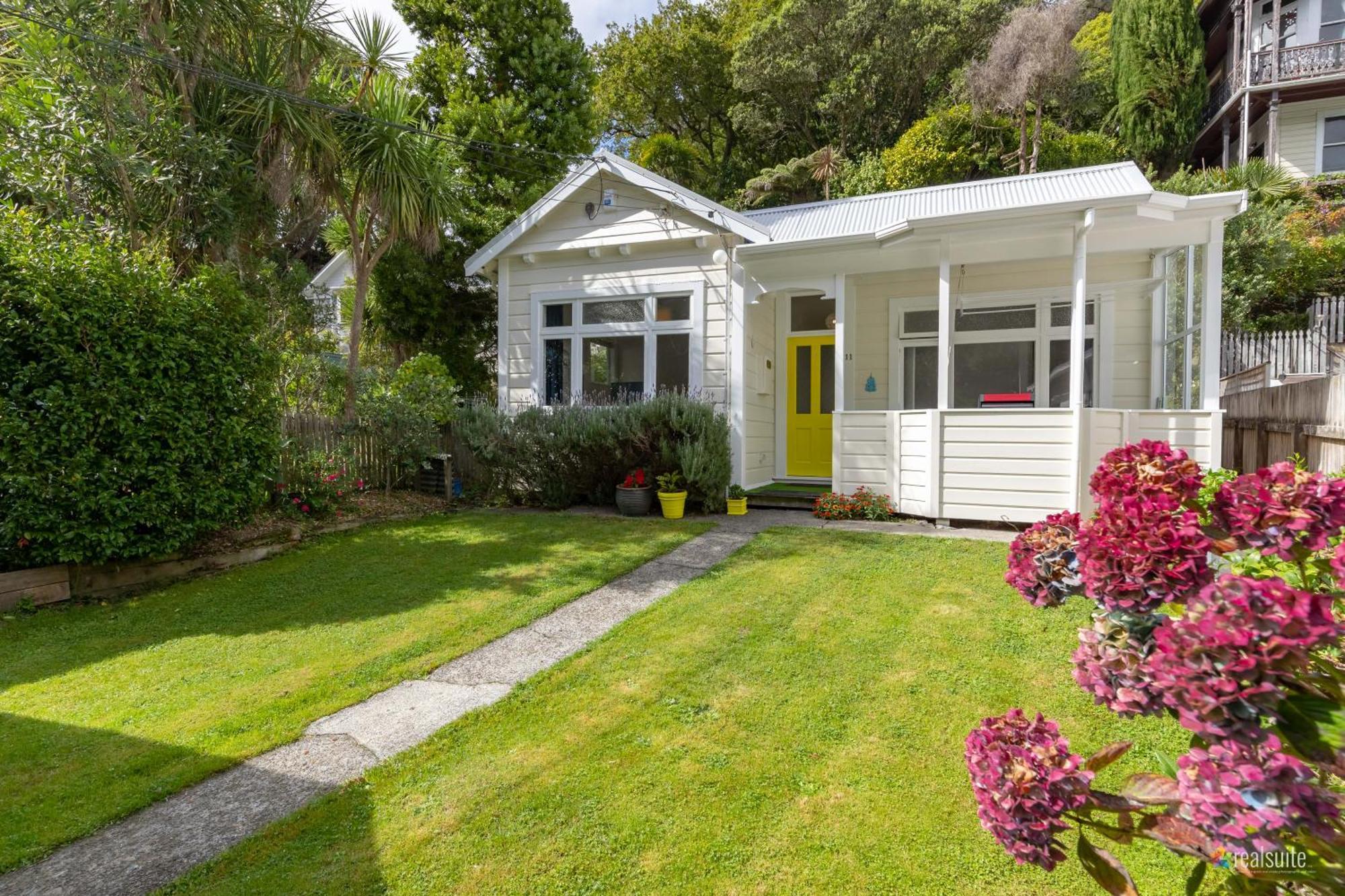 Peaceful & Private City Cottage With Carparks Wellington Exteriör bild